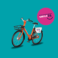 Donkey Republic Fahrrad türkis